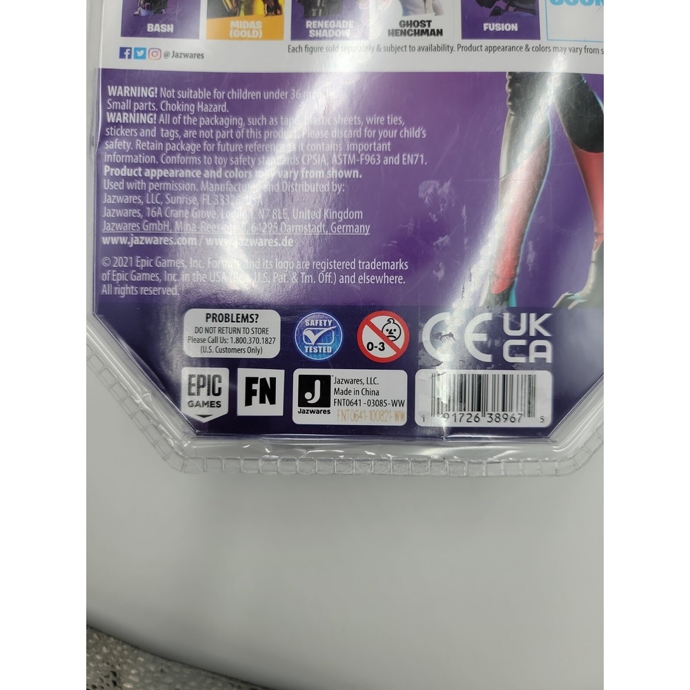 New Fortnite Lynx Action Figure Solo Mode 4‎ inch  by Epic Games Jazwares 024 - Picture 11 of 12